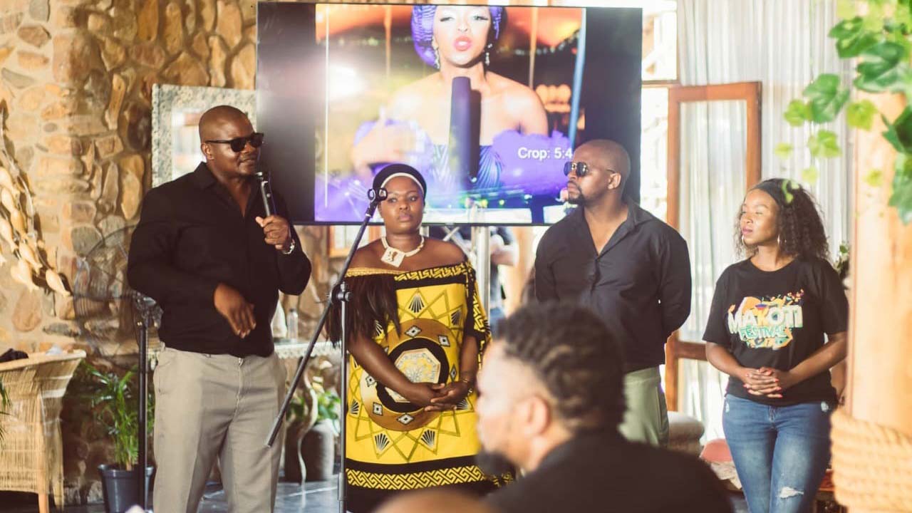 The executive team from Makoti festival.
